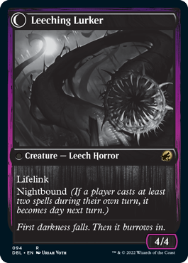Curse of Leeches // Leeching Lurker [Innistrad: Double Feature] - 0