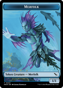 Detective // Merfolk Double-Sided Token [Murders at Karlov Manor Tokens]-1