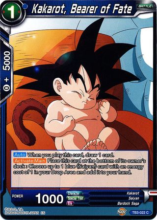 Kakarot, Portador del Destino (TB3-022) [Choque de destinos] 