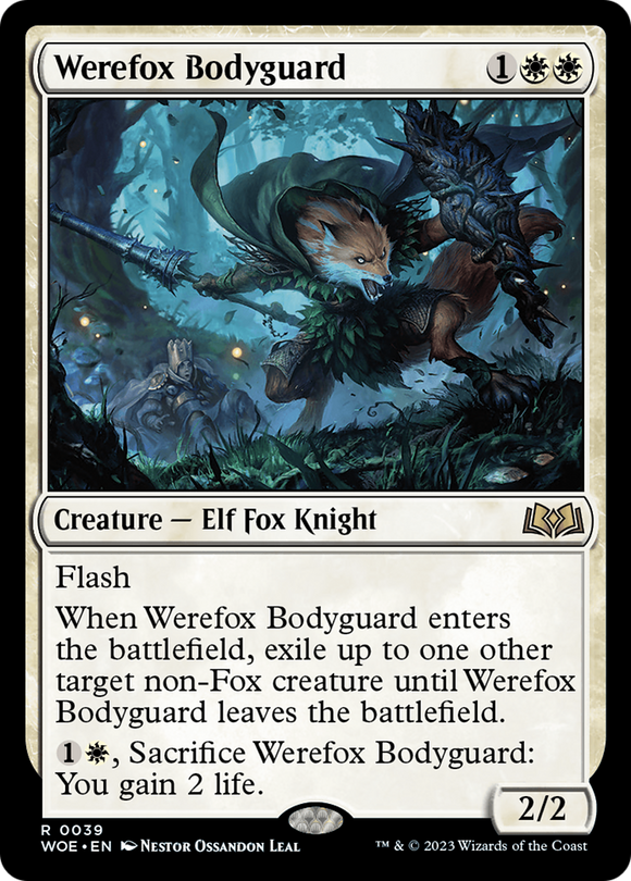 Guardaespaldas de hombre lobo [Wilds of Eldraine] 