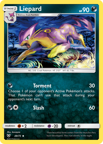 Liepard (49/73) [Sol y Luna: Leyendas brillantes] 