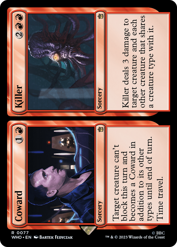 Cobarde // Asesino [Doctor Who] 