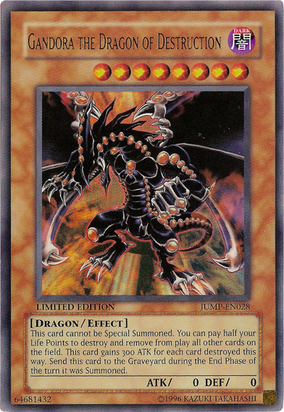 Gandora el Dragón de la Destrucción [JUMP-EN028] Ultra Raro 