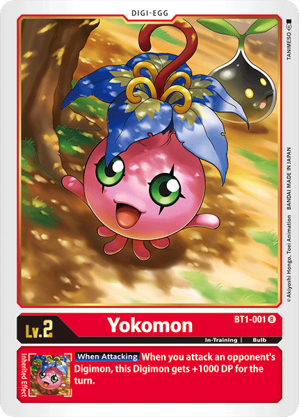 Yokomon [BT1-001] [Lanzamiento de la versión especial Booster 1.0] 