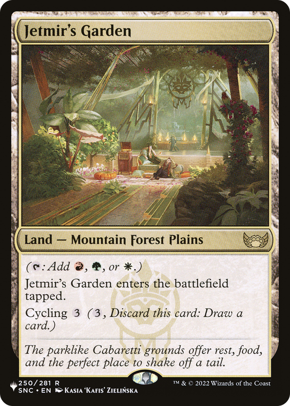 El jardín de Jetmir [La lista] 