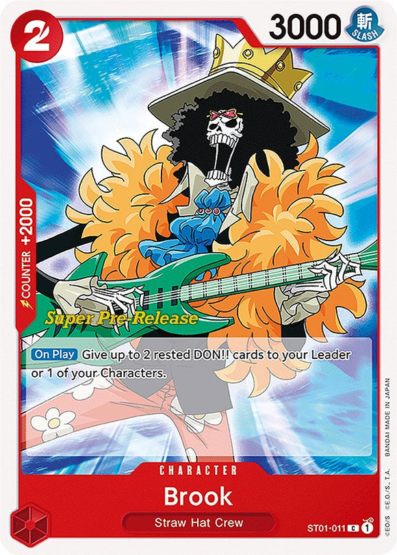 Brook [Super Mazo de inicio de prelanzamiento: Tripulación del Sombrero de Paja] 