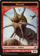 Zombie // Hellion Double-Sided Token [Planechase Anthology Tokens]-2
