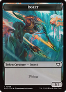 Insect // Beast (0005) Double-Sided Token [Edge of Eternities Commander Tokens]-1