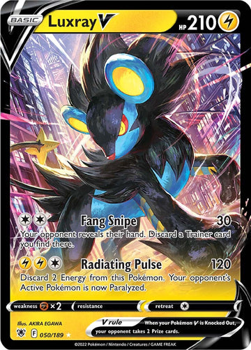 Luxray V (050/189) [Espada y escudo: resplandor astral] 