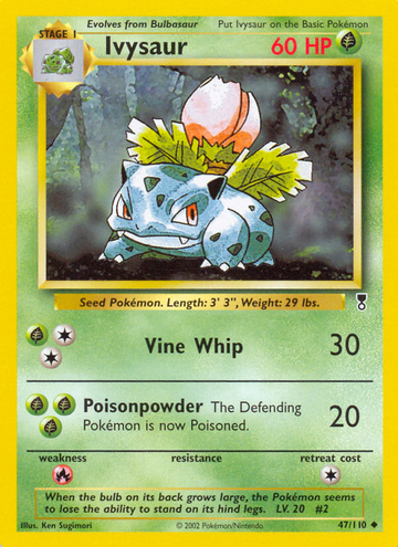 Ivysaur (47/110) [Colección legendaria] 