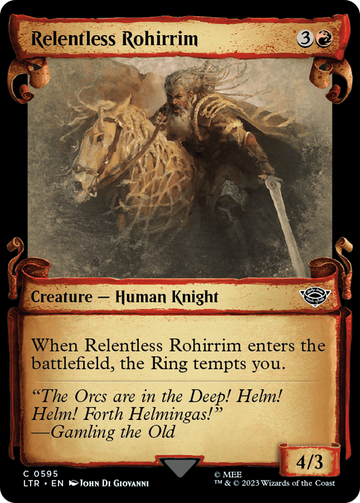 Los implacables Rohirrim [Pergaminos de presentación de El Señor de los Anillos: Cuentos de la Tierra Media] 