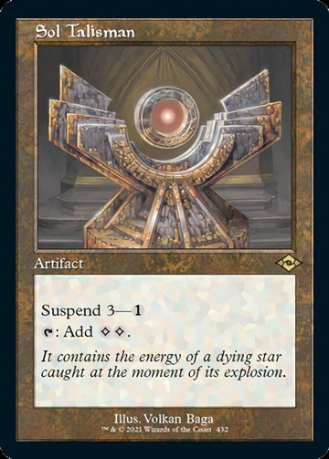 Sol Talisman (Retro Foil Etched) [Modern Horizons 2] - 0