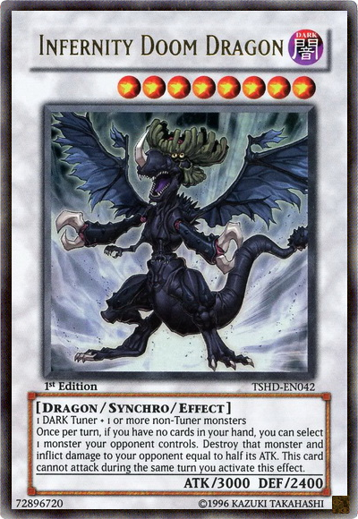 Dragón de la perdición infernal [TSHD-EN042] Ultra raro 