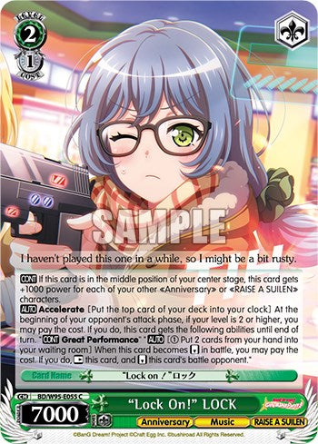 "¡Fijaos!" LOCK [¡Fiesta de chicas de BanG Dream! ¡Quinto aniversario!] 