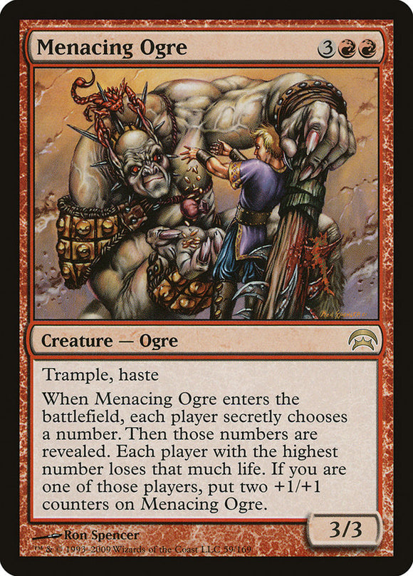 Ogro amenazante [Planechase] 