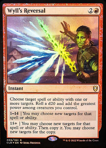 La reversión de Wyll [Commander Legends: Battle for Baldur's Gate] 