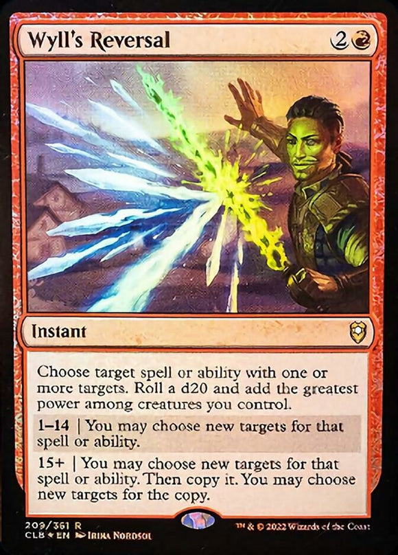 La reversión de Wyll [Commander Legends: Battle for Baldur's Gate] 