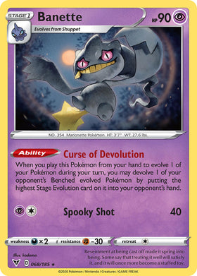 Banette (068/185) [Espada y escudo: voltaje vívido] 