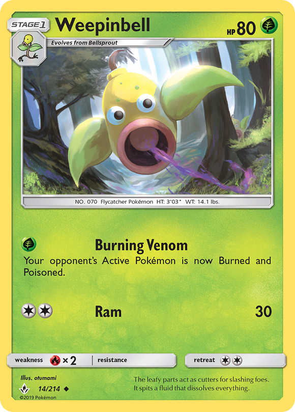 Weepinbell (14/214) [Sol y Luna: Lazos inquebrantables] 