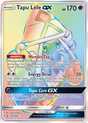Tapu Lele GX (155/145) [Sol y Luna: Guardianes en ascenso] 