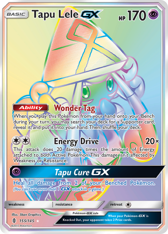 Tapu Lele GX (155/145) [Sol y Luna: Guardianes en ascenso] 