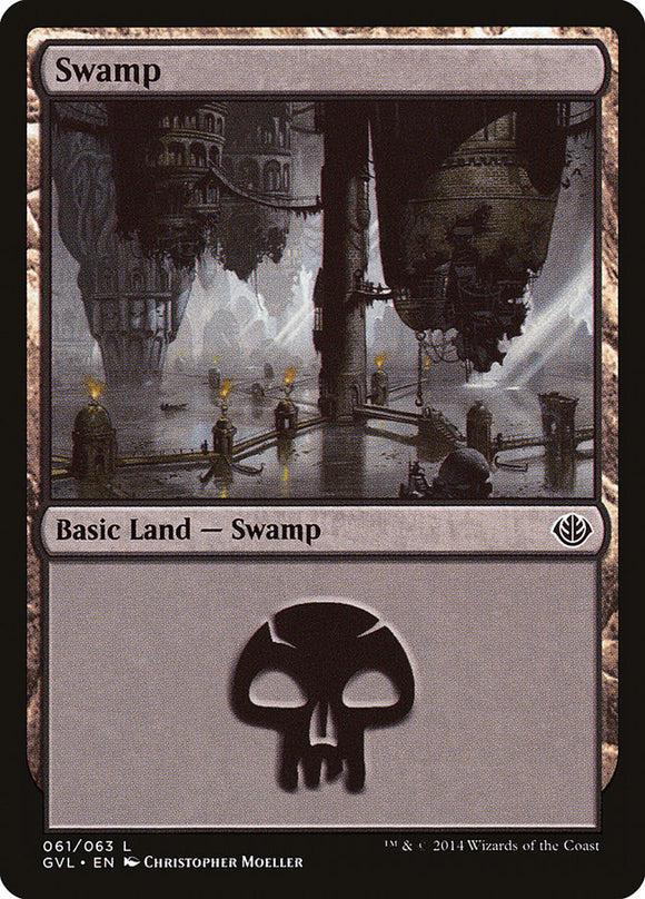 Pantano (61) (Garruk vs. Liliana) [Antología de Duel Decks] 