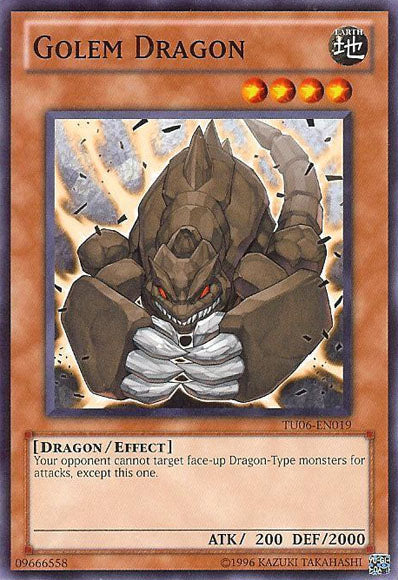 Dragón Golem [TU06-EN019] Común 