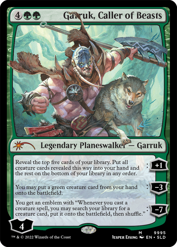 Garruk, el llamador de bestias [Serie Secret Lair Drop] 