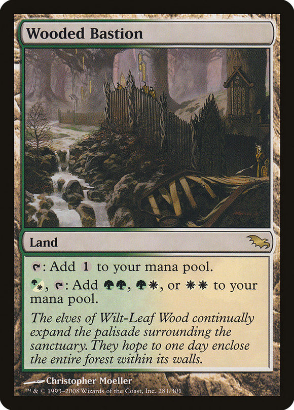 Bastión arbolado [Shadowmoor] 