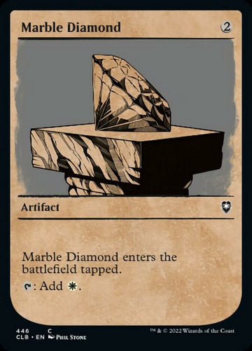 Diamante de mármol (vitrina) [Commander Legends: Battle for Baldur's Gate] 