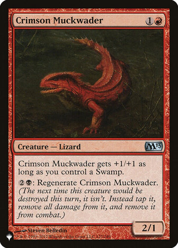 Crimson Muckwader [La lista] 