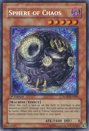 Esfera del Caos [RGBT-EN093] Secreto Raro 