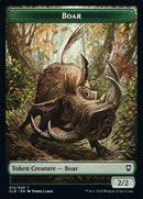 Boar // Ogre Double-Sided Token [Commander Legends: Battle for Baldur's Gate Tokens]-1