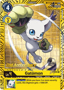 Gatomon [P-006] (Juego de cartas del 2.º aniversario) [Tarjetas promocionales] -1