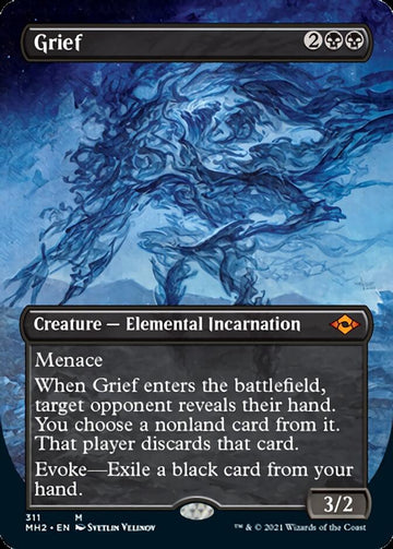 Grief (Borderless Alternate Art) [Modern Horizons 2] - 0