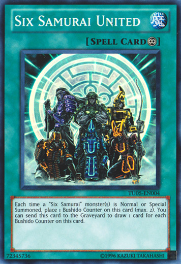 Six Samurai United [TU05-EN004] Super Raro 