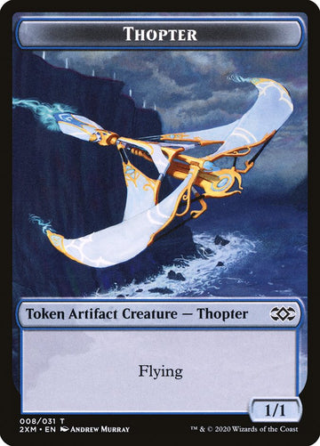 Copy // Thopter (008) Double-Sided Token [Double Masters Tokens] - 0