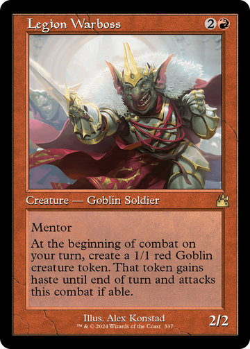 Jefe de guerra de la Legión (marco retro) [Ravnica Remastered] 