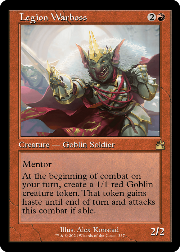 Jefe de guerra de la Legión (marco retro) [Ravnica Remastered] 