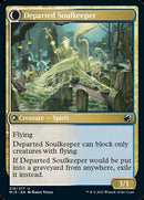 Devoted Grafkeeper // Departed Soulkeeper [Innistrad: Midnight Hunt]-2