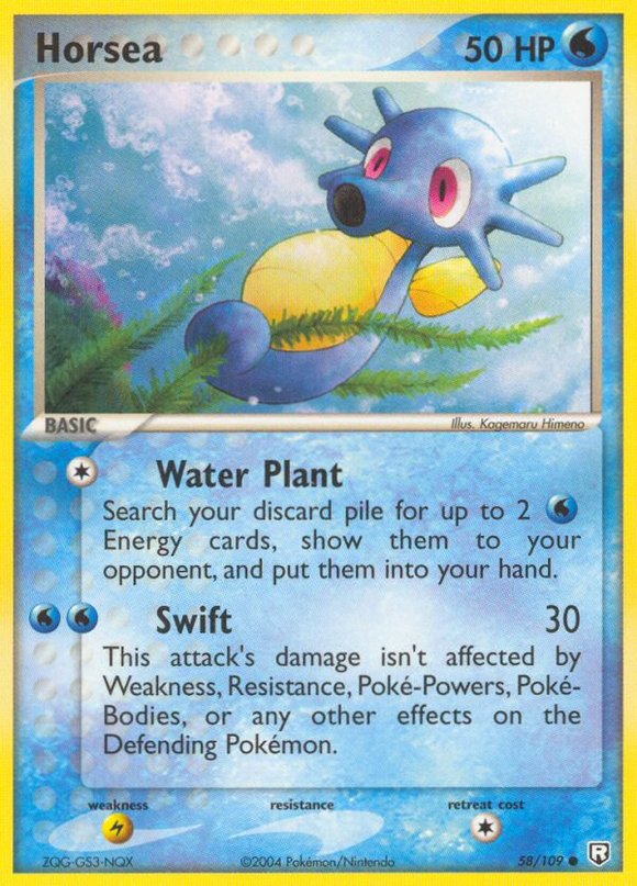 Horsea (58/109) [EX: El Equipo Rocket regresa] 