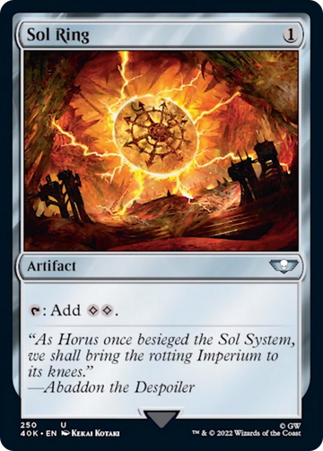 Anillo solar (250) (reflectante de Surge) [Warhammer 40,000] 