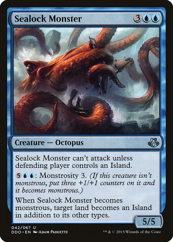 Monstruo de Sealock [Duel Decks: Elspeth vs. Kiora] 