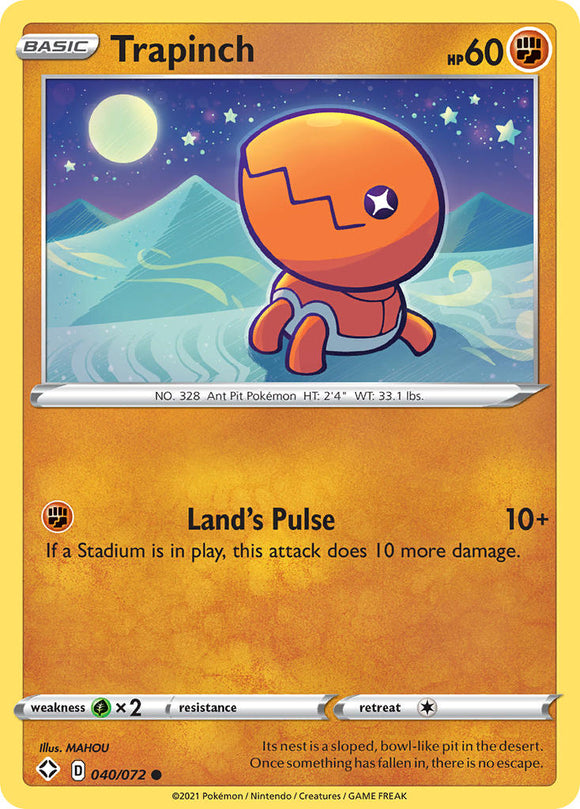 Trapinch (040/072) [Espada y escudo: destinos brillantes] 