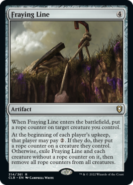 Línea deshilachada [Commander Legends: Battle for Baldur's Gate] 