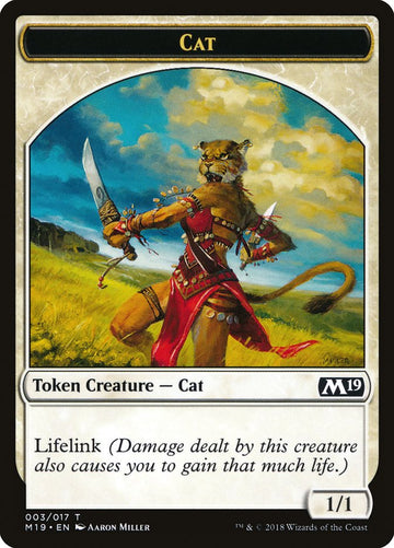 Ficha de gato [Fichas de la colección básica 2019] 