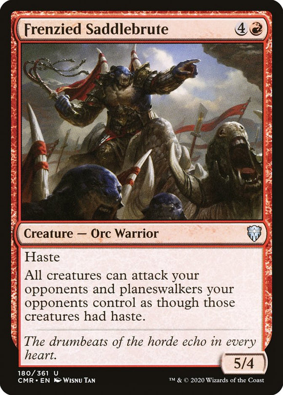 Bruto de silla de montar frenético [Commander Legends] 