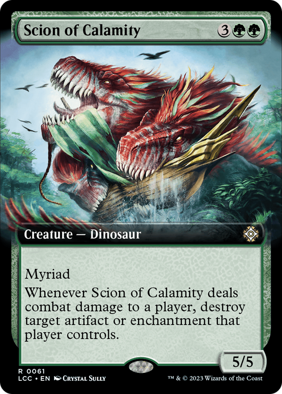 Vástago de la Calamidad (ilustración ampliada) [Comandante de Las Cavernas Perdidas de Ixalan] 