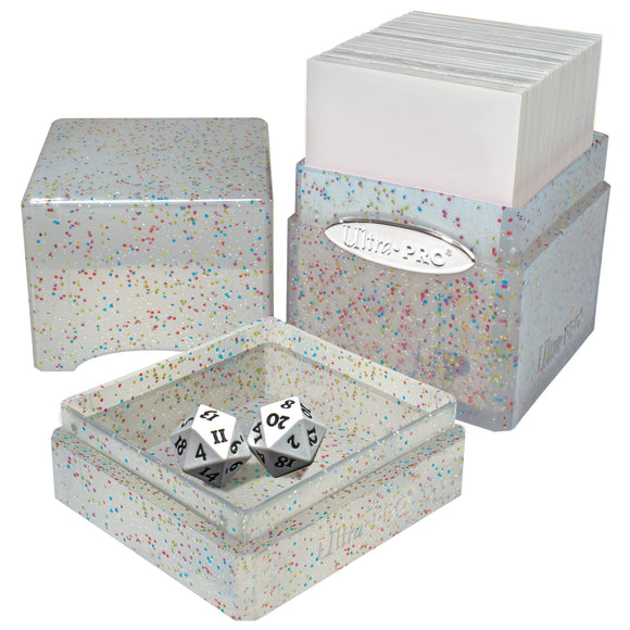 Ultra PRO: Satin Tower - Glitter Clear