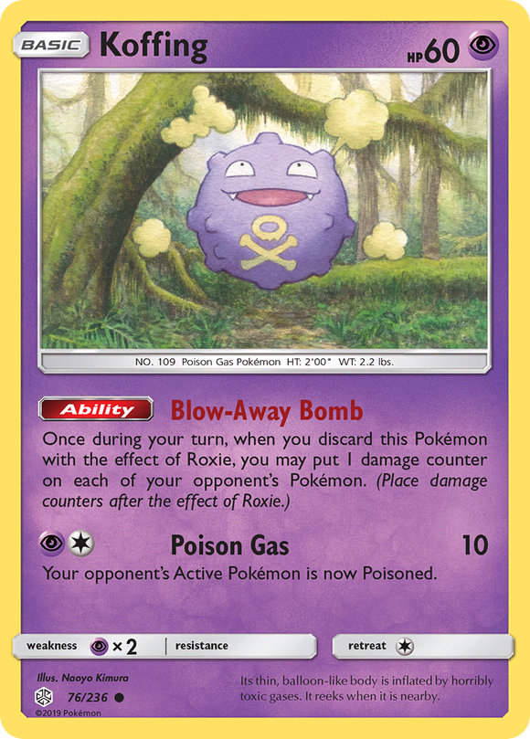 Koffing (76/236) [Sol y Luna: Eclipse Cósmico] 